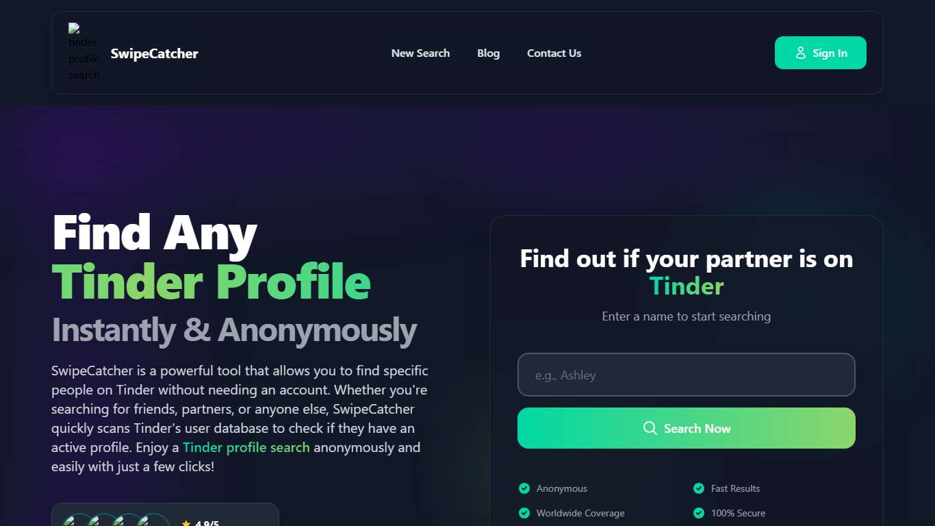 Tinder Profile Search Powerful Tinder Profile Search Engine SwipeCatcher