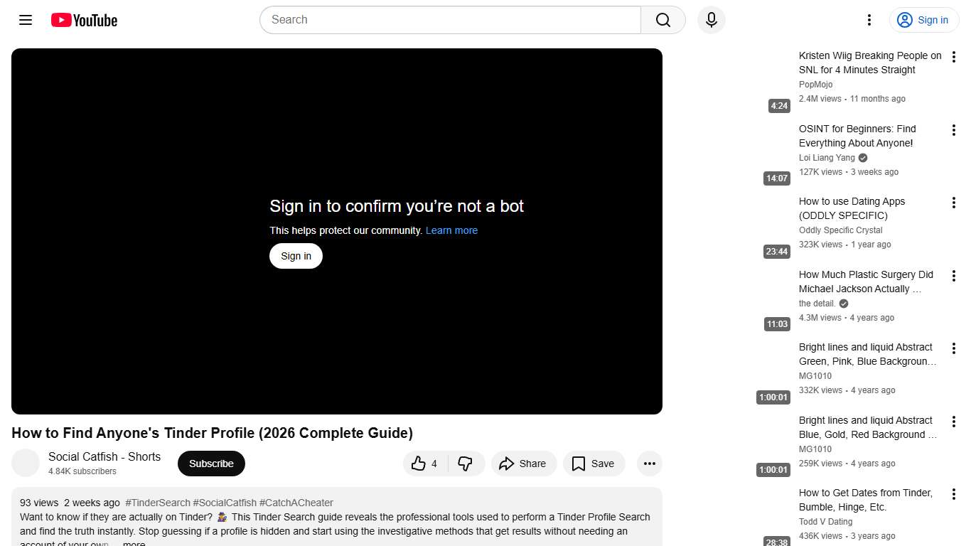 How to Find Anyone's Tinder Profile (2026 Complete Guide) - YouTube